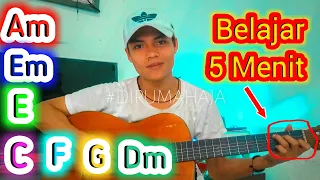 CARA BELAJAR KUNCI  ( GITAR ) - MUDAH PAHAM TERBARU