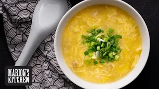 Chinese Egg Drop Chicken Soup - Marion's Kitchen