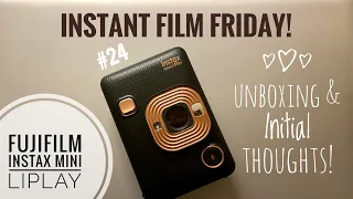 Instant Film Friday! - #24: Instax Mini LiPlay Unboxing!