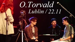 Женя Галич (O.Torvald): интервью +  обзор концерта/ Lublin / 22.11.2015