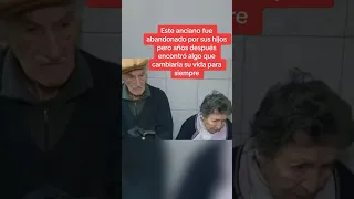 historiasparaescuchar23Este anciano fue abandonado por sus hijos pero años después encontró algo