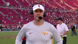 Lincoln Riley: 'Defense was the story' in first USC win