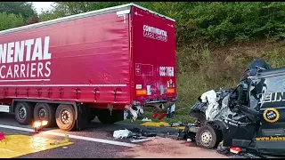 Schwerer Unfall A60 nahe Wittlich