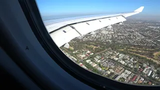 【4K UHD BEAUTIFUL AUSTRALIA】 Arriving and Landing Adelaide Airport from Korea(January 07, 2020)