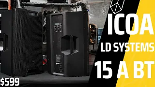 LD Systems ICOA 15 A BT Powered Speaker review and Teardown!