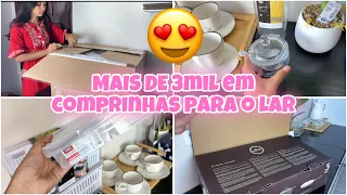 COMPRINHAS PARA O LAR 💕| AIR FRYER | MICROONDAS | KIT DE PANELAS | UTENSÍLIOS💕