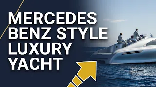 Mercedes Benz Style luxury yacht