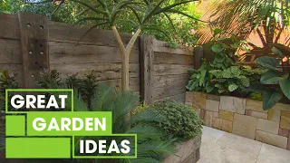 This Tiny Garden is FULL of Great Design Ideas | GARDEN | Great Home Ideas