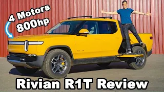 Rivian R1T Review: 0-60 MPH, 1/4 Mile, Off-Road, And Much More