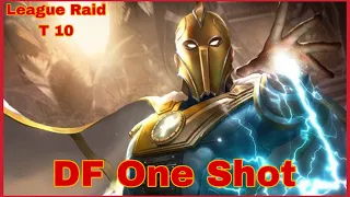 DF One Shot | League Raid T-10 | Injustice 2 Mobile