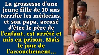 Âgée de 10 ans et enceinte, elle arrive à la maternité pour accoucher, et ce qui se passe...