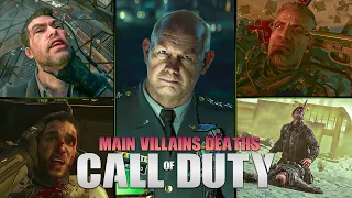 ALL MAIN VILLAIN's DEATHS/ENDING (2007-2023) | CALL OF DUTY MODERN WARFARE III 2023 [4K60]