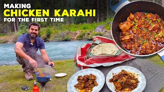 Making Chicken Karahi for the First Time