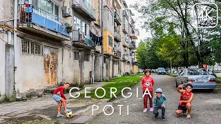 Walking in Poti across the river. Georgia 2022