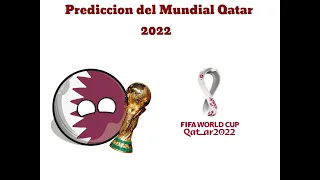 Predicción del Mundial Qatar 2022 Countryballs
