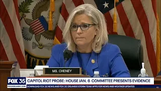 Watch:  House Jan. 6 committee presents evidence in Capitol riot probe