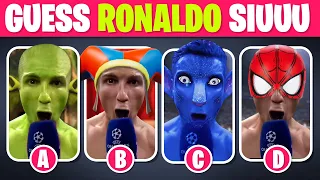 Guess RONALDO SIUUU | Cristiano Ronaldo "Siuuu" A Song In Different Universes #316