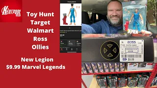 Toy Hunt Target Walmart Ross Ollies New Legion & $9.99 Marvel Legends