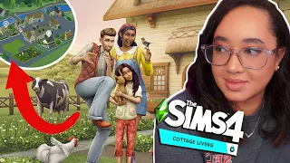 Checking out gameplay for The Sims 4 Cottage Living (Early Access)