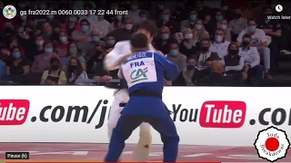 Ha-Rim Lee vs. Luka Mkheidze - U60 Mens Judo Grand Slam Paris 2022