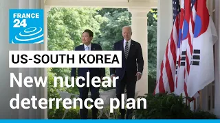 US-South Korea talks: Biden, Yoon unveil new nuclear deterrence plan • FRANCE 24 English