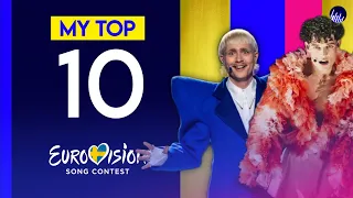 Eurovision 2024 : My Top 10 (after the show)