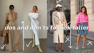 HOW TO LOOK TALLER | how to style short legs & long torso