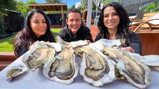 Head-Sized OYSTERS!! Aussie BBQ Surf & Turf w/ The Grill Sisters!!