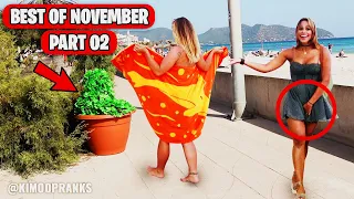 THE BEST COMPILATION OF BUSHMAN PRANK! NOVEMBER 2022 (PART 02) AWESOME REACTIONS