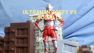 Ultraman Zoffy vs Godzilla | Ultraman Stop Motion | LJPL Animation