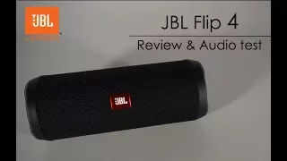 JBL FLIP 4 Bluetooth Speaker - REVIEW & AUDIO TEST