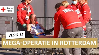 Marathon Rotterdam 2021: drukte in de meldkamer & snel hulp verlenen op de fiets | VLOG | Rode Kruis