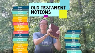 Books of the Bible Old Testament Hand Motions