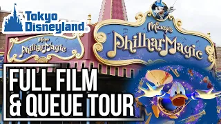 [4K] Mickey's PhilharMagic Full Film & Queue Tour - Tokyo Disneyland