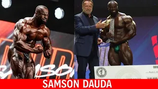 Samson dauda won 2nd place in Arnold classic| Samson finals posing routine |Men's open bodybuilding