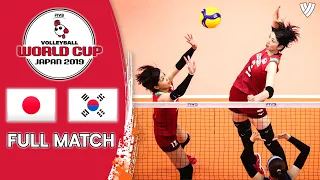 Japan 🆚 Korea - Full Match | Women’s Volleyball World Cup 2019