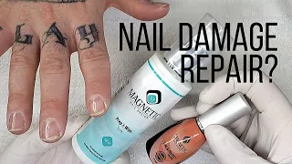 NAIL DAMAGE REPAIR? SEAL & PROTECT from Magnetic Nail Design- | REVIEW [PRO ONLY]