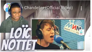 Loïc Nottet - Chandelier | Sia Cover | LIVE | Reaction