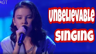 🔴 Daneliya Tuleshova signgs an Amazing Rendition of ' Who You Are ' 🔥 -  America's Got Talent 💜