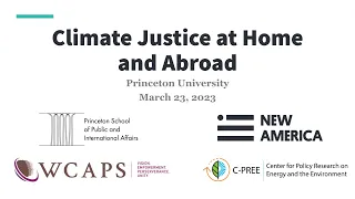 Climate Justice at Home and Abroad