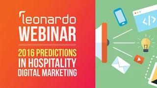 Webinar: 2016 Hospitality Digital Marketing Trends