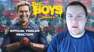 The Boys (Season 4) | Official Trailer | LIVE Reaction!!! (HD)