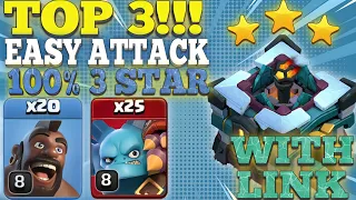 TH13!!! Top 3 Attack Strategy For 3 Stars! Army Link In Description! - Clash of Clans