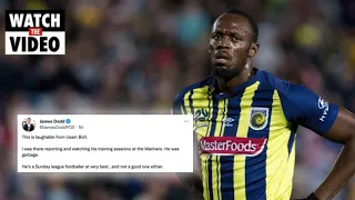 Usain Bolt slams Australian football team after failed trial with Central Coast Mariners