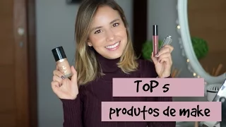 TOP 5 - Produtos de Maquiagem