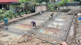 Techniques Construction For The Most Solid Reinforced Concrete Platform You Must See