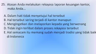 Pembahasan CPNS PPPK Kompetensi Manajerial Tes Karakter Pribadi / Tes Skala Kematangan