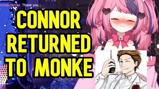 Ironmouse X CDawgVA - Connor returned to Monke