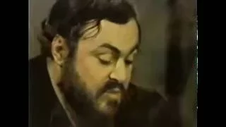 Luciano Pavarotti speaks of meeting Beniamino Gigli.