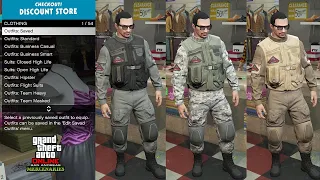 GTA Online: Merryweather Outfit Variations | Mercenaries DLC